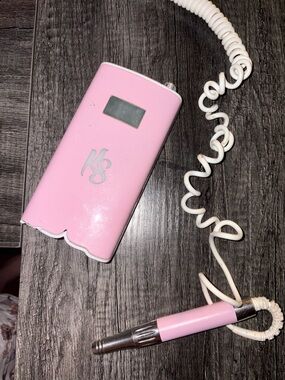 Kira Sky Pink Portable Nail Drill Machine with Handpiece